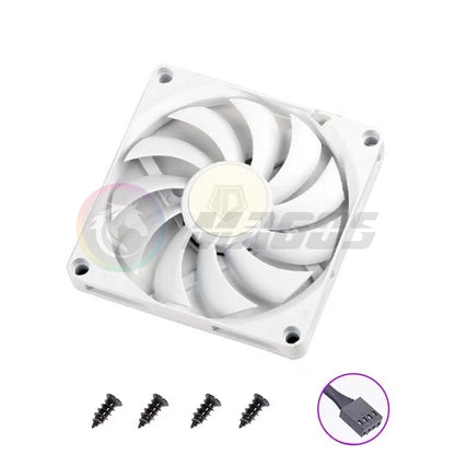 High-Performance 4-Pin PWM Chassis Cooling Fan with Smart Temperature Control, 80x80x10mm / 90x90x15mm