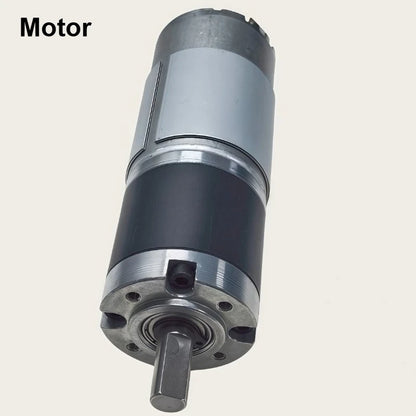 12V/24V 15W Planetary Gear DC Reduction Motor PGM36-555, 36MM Adjustable Speed with High Torque, CW/CCW Operation