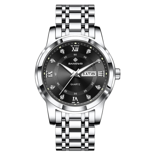 LIGE 2026 Women's Diamond Bracelet Watch - Creative Stainless Steel, Waterproof Montre Femme