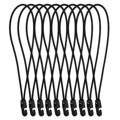 10/15/25Cm Elastic Bungee Cord Set Tied Rope High Elasticity Luggage Straps Rope for Bikes Tie Downs Camping & Cars Cord Tie