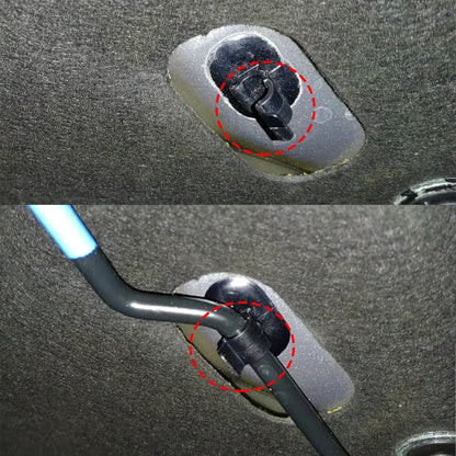 Bonnet Rod Clip for Peugeot 407 2004 2005-2010 Support Stay Strut Arm Retainer Holder Prop Buckle Clamp under Lock Hood Fittings